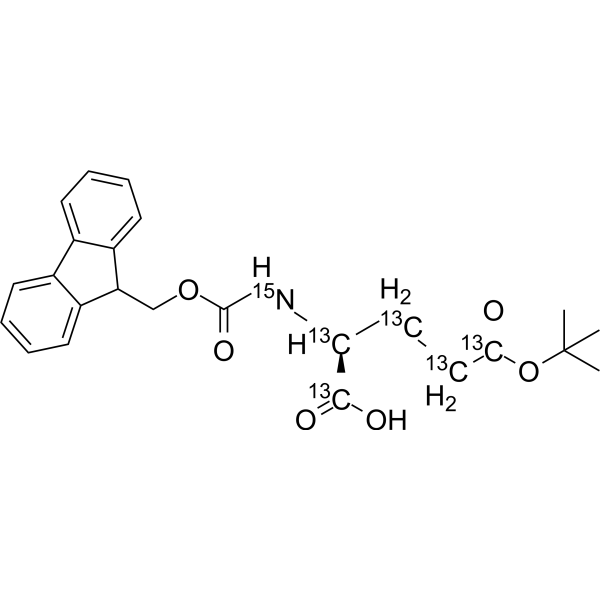 FMOC-L-Glutamic Acid-13C5,15N-5-t-butyl ester 1261078-12-9
